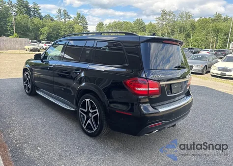 2017 Mercedes-Benz Gls 550 4Matic z USA, uszkodzony, nr VIN 4JGDF7DE1HA777299